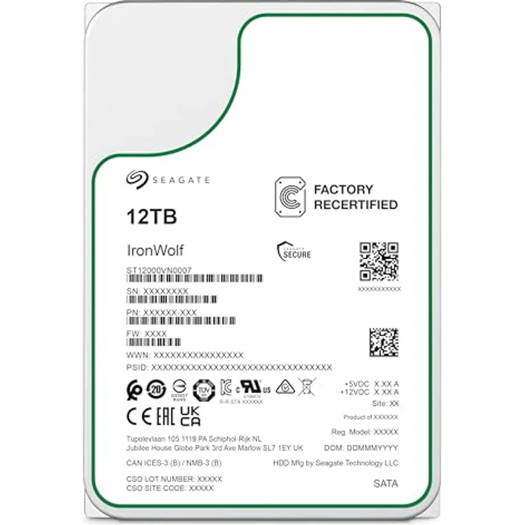 Seagate IronWolf NAS HDD 12TB (ST12000VN0007) – Bild 3