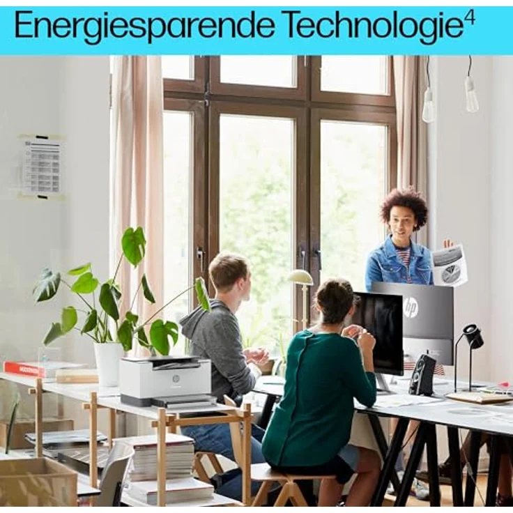 HP Laserjet M207dw Printer, beidseitiger Druck, bis zu 28 Seiten/Min., schwarz – Bild 5