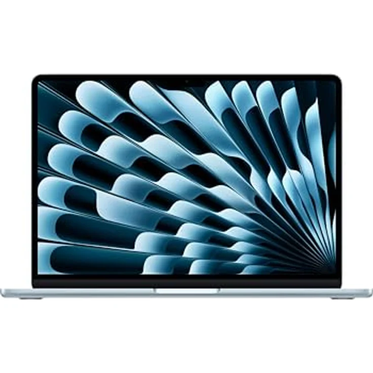 APPLE MacBook Air (2026) 13,6 Zoll, Apple M5, 16 GB RAM, 512 GB SSD, MacOS, Himmelblau – Bild 2