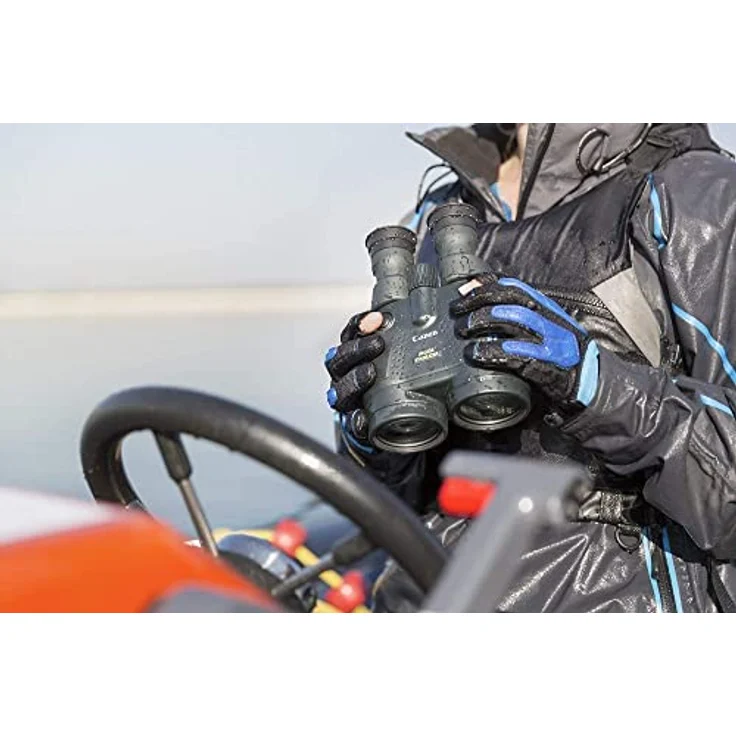 Canon 18x50 IS Allwetter Fernglas (18 fache Vergrößerung, wetterfest, Feldstecher, Präzisionsoptik, IS Bildstabilisator, manuelle Fokussierung, Dioptrinkorrektur, Porroprisma II), schwarz – Bild 5