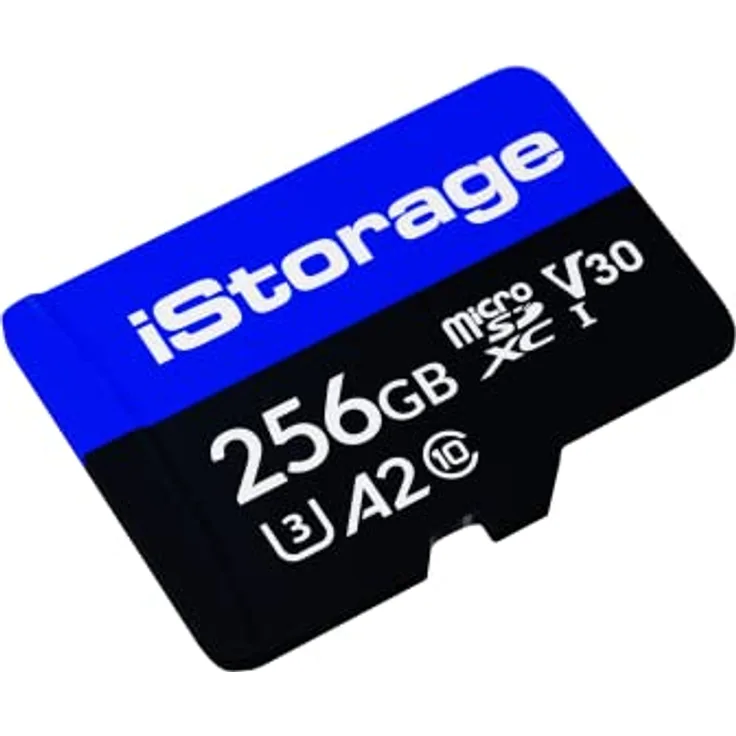 iStorage microSD Card 256GB, Encrypt Data stored on iStorage microSD Cards Using datAshur SD USB Flash Drive, Compatible with datAshur SD Drives only