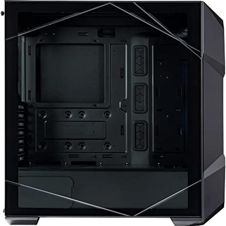 Cooler Master MasterBox TD500 Mesh V2 – E-ATX Gehäuse mit tesselliertem Mesh, Mid-Tower mit 3 x 120 mm ARGB-Lüfter, abnehmbare Abdeckung, Seitenwand aus gehärtetem Glas, USB Typ-C 10 Gbit/s – Schwarz – Bild 5