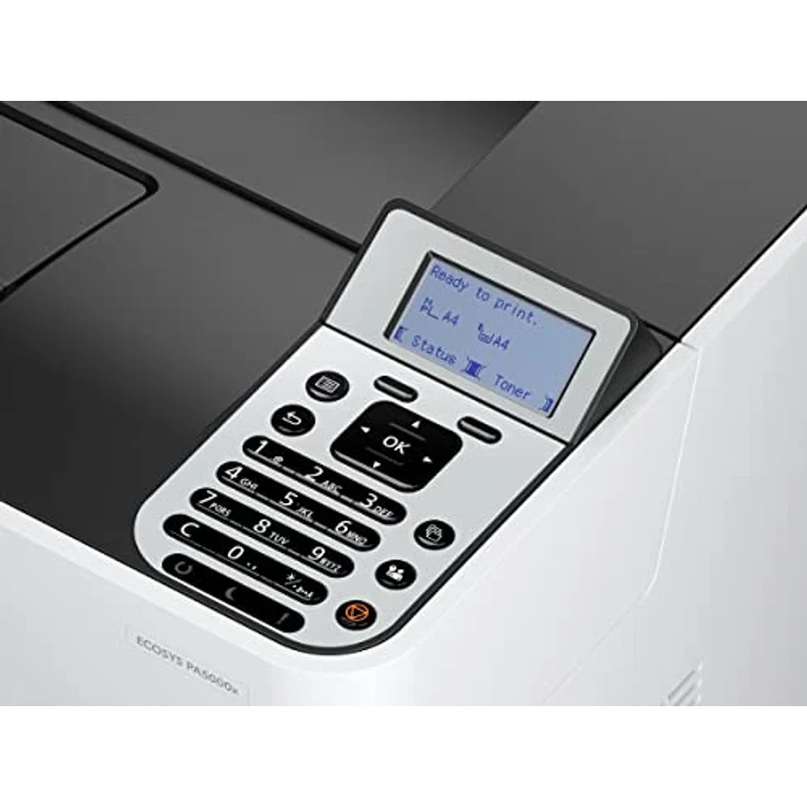 Kyocera Klimaschutz-System Ecosys PA5000x Laserdrucker: Schwarz-Weiß, Duplex-Einheit, 50 Seiten pro Minute, 100+500 Blatt Papierzufuhr, Gigabit LAN. Inkl. Mobile Print Funktion, Nachfolger von P3150dn – Bild 3