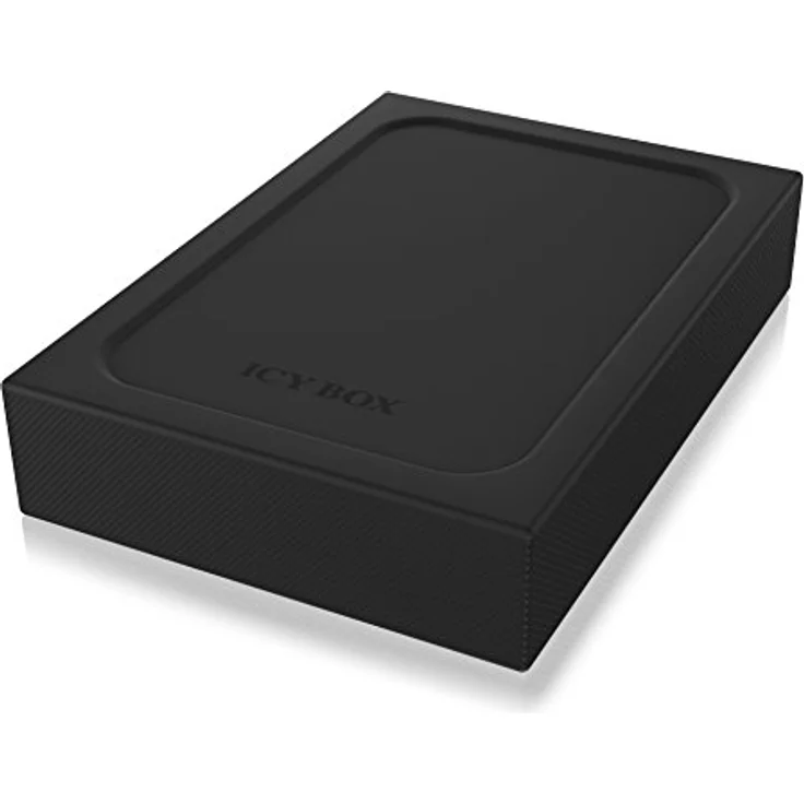 ICY BOX IB-256WP Externes Gehäuse mit Schreibschutz-Schalter für 1x 2,5 Zoll HDD-SSD, USB 3.0 (UASP), Silikon-Schutzhülle, SATA-III bis 15 mm Bauhöhe – Bild 3