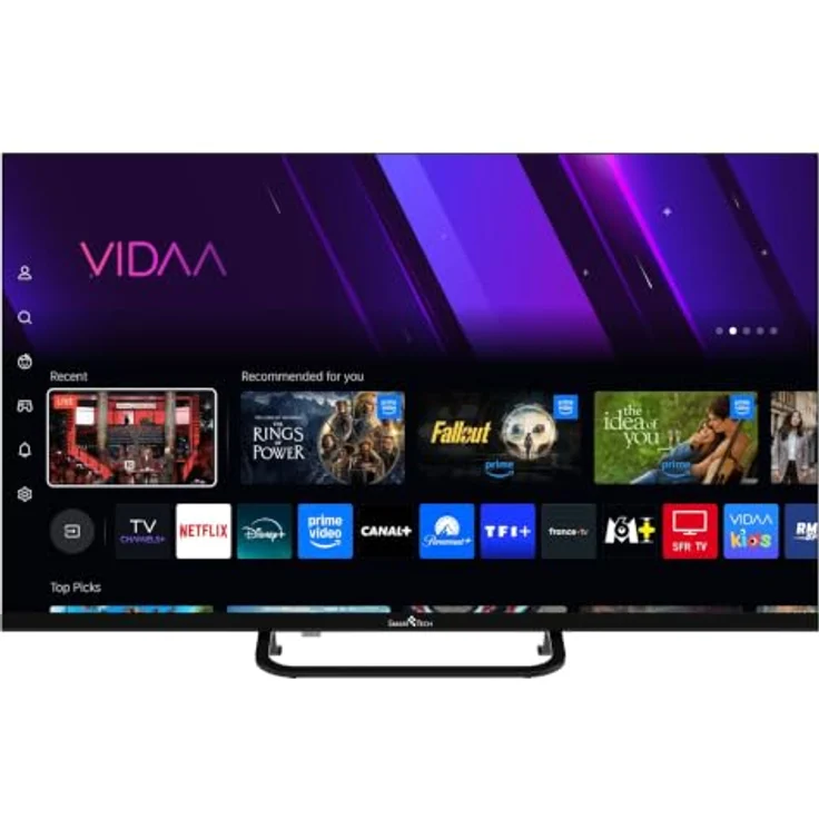 Smart Tech 32QV02V, 40 Zoll QLED Smart TV mit VIDAA, HD ready, Triple-Tuner, WLAN und Dolby Digital Plus – Bild 2