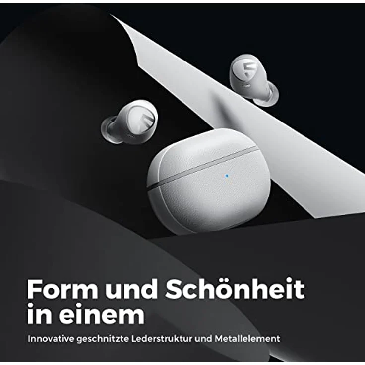 SoundPEATS TWS Free2 Classic, Kabellose Kopfhörer in Weiß mit hochwertigem Sound – Bild 3
