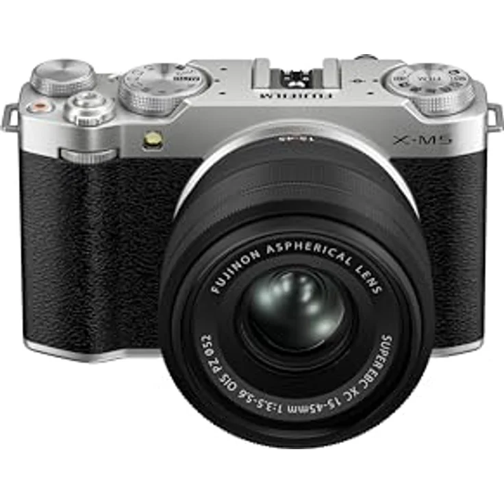 Fujifilm X-M5 + XC15-45mm Kit Silber, Leichte und kompakte Systemkamera – Bild 2