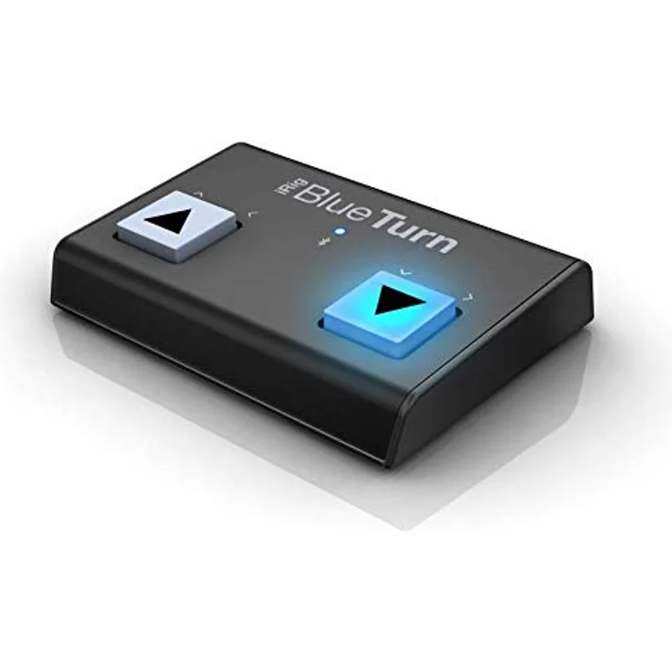 IK Multimedia iRig BlueTurn, Wireless MIDI Controller mit beleuchteten Tasten, Schwarz – Bild 2