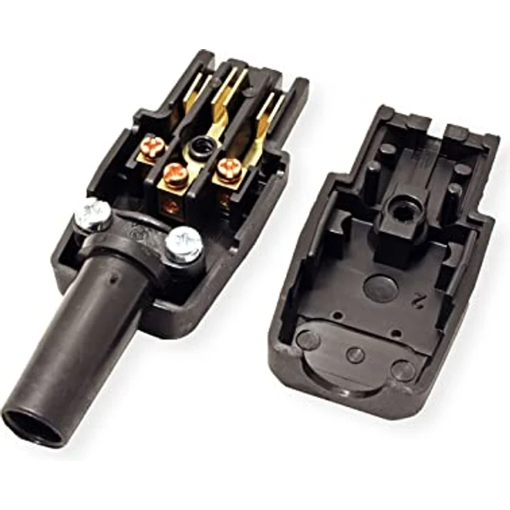 Bachmann 915.170 Kaltgerätedose Nr.794 70 Grad, Schwarz – Bild 3