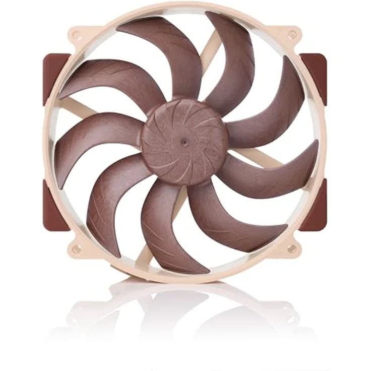 Noctua NF-A14x25r G2 PWM, 140mm Rundrahmenlüfter, 4-Pin (Braun) mit revolutionärer Kühlleistung – Bild 2