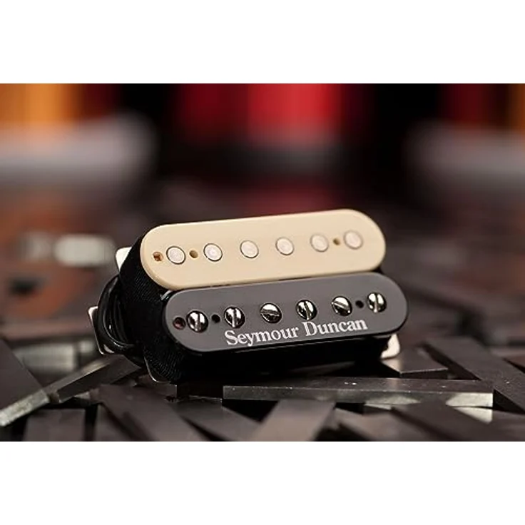 Seymour Duncan SH-4 Classic Cover NC, Tonabnehmer mit singenden Mitten und angehobenem Ausgangssignal, Nickel Kappe – Bild 2