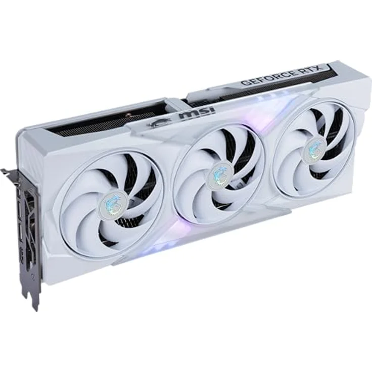 MSI RTX 5070 Ti 16G Gaming Trio OC White, Next-Gen-Grafikkarte mit 16 GB GDDR6X und 2300 MHz Chiptakt – Bild 5