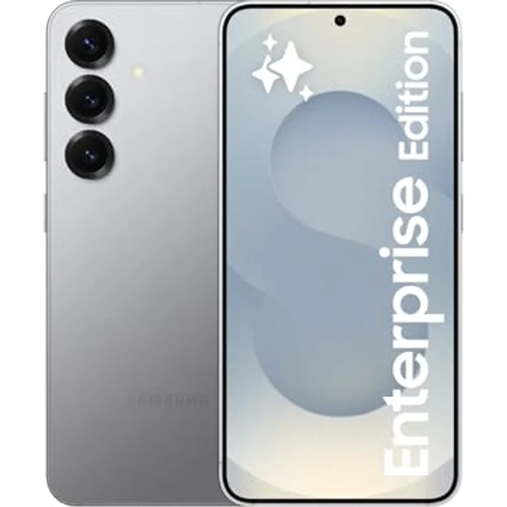 Samsung Galaxy S25 Enterprise Edition, AI Smartphone, 12 GB RAM, 128 GB Speicher, Lange Akkulaufzeit, Sicherheit durch Knox Suite, Silver Shadow – Bild 1