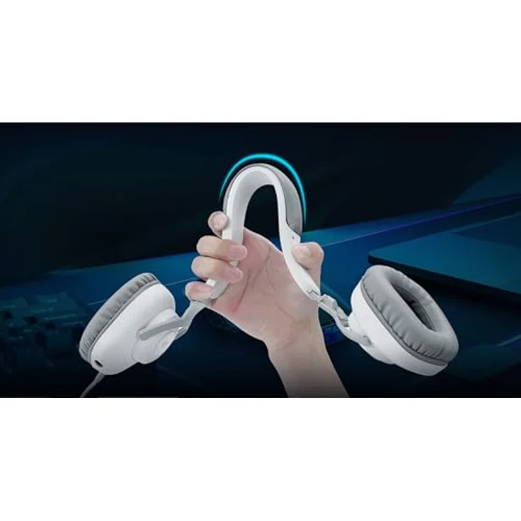Havit Gaming-Kopfhörer H2230D 3,5 mm (weiß) mit integriertem Mikrofon – Bild 5