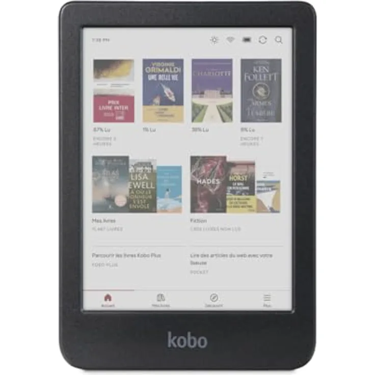 Kobo Clara Colour | Colour eReader | 6" Glare-Free Colour E Ink Kaleido™ 3 Display | Dark Mode Option | Wasserdicht | Audiobooks | 16GB Speicher | Schwarz