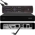 VUplus VU+ Zero HW Version 2-1x DVB-S2 Full-HD Sat Tuner E2 Linux Receiver, YouTube, Satellit Receiver mit Aufnahmefunktion, Kartenleser, Media Player, EasyMouse HDMI-Kabel & 150 Mbits WiFi Stick, schwarz