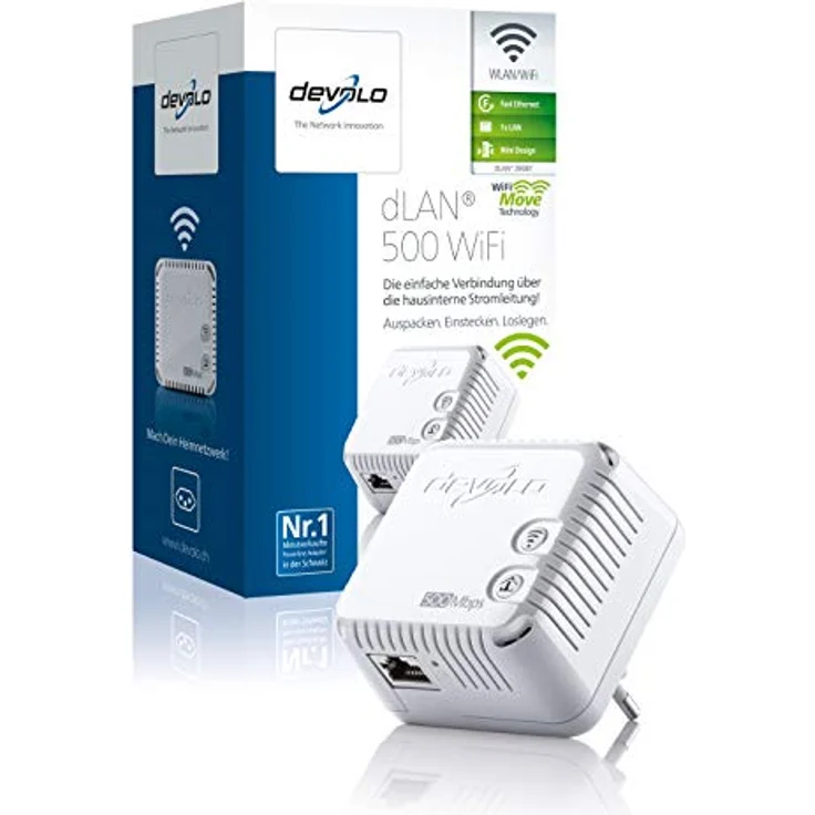 Devolo 9081 DLAN 500 WIFI – Bild 4