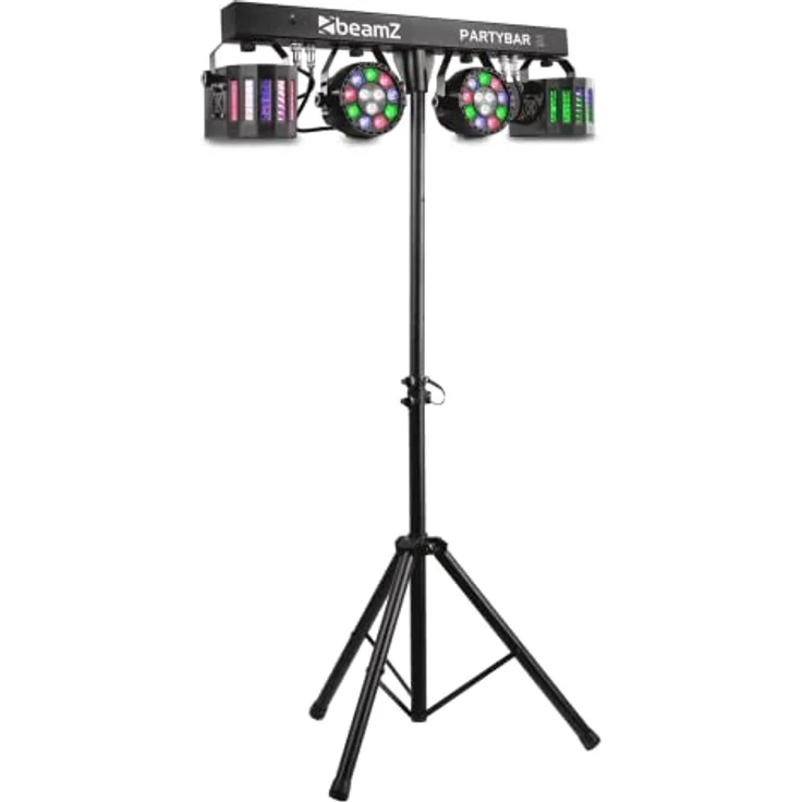 beamZ PartyBar2 mit 2x PAR + 2x Derby – Bild 2