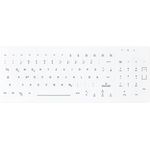 Active Key Hygiene Backlit Compact Keyboard with NumPad Sealed USB White (DE, Kabelgebunden), Tastatur, Weiss - Active Key Backlit Compact Keyboard mit hygienischer Versiegelung und NumPad, für medizinische Anwendungen geeignet
