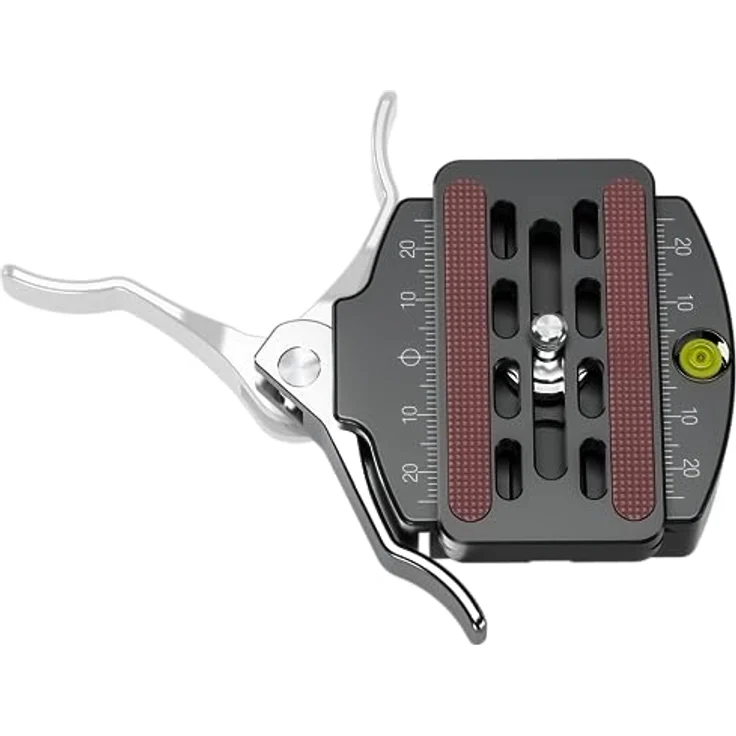 LEOFOTO Schnellkupplung LR-60+QP-70N, Kamera-Zubehör mit 82 mm Klemmenlänge und Anti-Rutsch-Platte – Bild 2