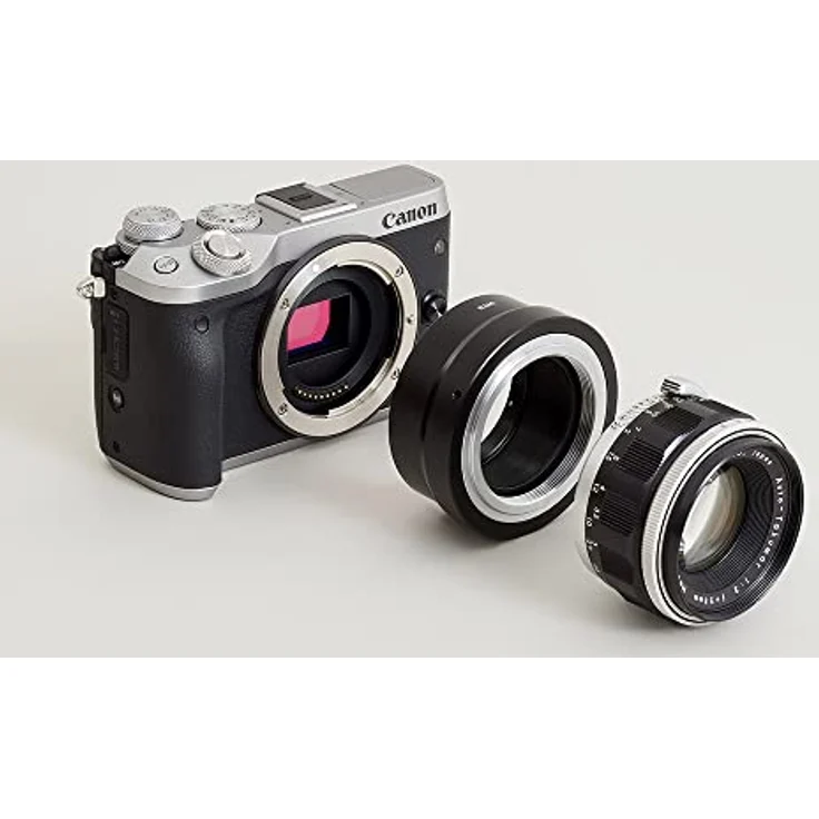 Urth Objektivadapter: Kompatibel mit M42 Objektiv und Canon EF-M Kameragehäuse – Bild 3