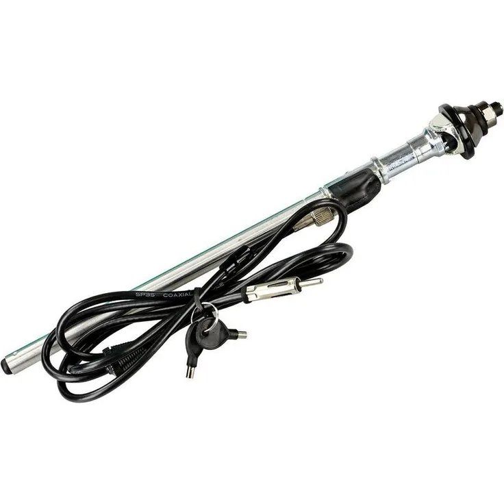ACV Teleskopantenne AM/FM, universelle passive Stabantenne in Chrom, Modell 15-7677153