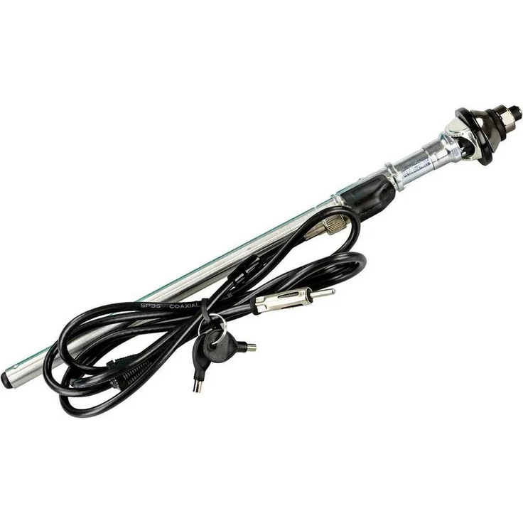 ACV Teleskopantenne AM/FM, universelle passive Stabantenne in Chrom, Modell 15-7677153