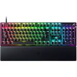 Razer Huntsman V3 Pro 8KHz, Full-Size PC-Gaming Tastatur mit analogen optischen Switches, 0,1-4,0mm Auslösebereich, QWERTZ DE Layout, Schwarz