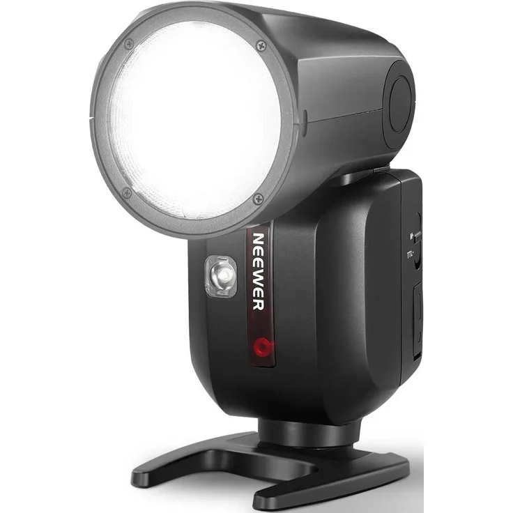 Neewer Z2PRO-C TTL Aufsteckblitz, Rundkopf-Blitzgerät mit 3000mAh Lithium-Batterie für Canon