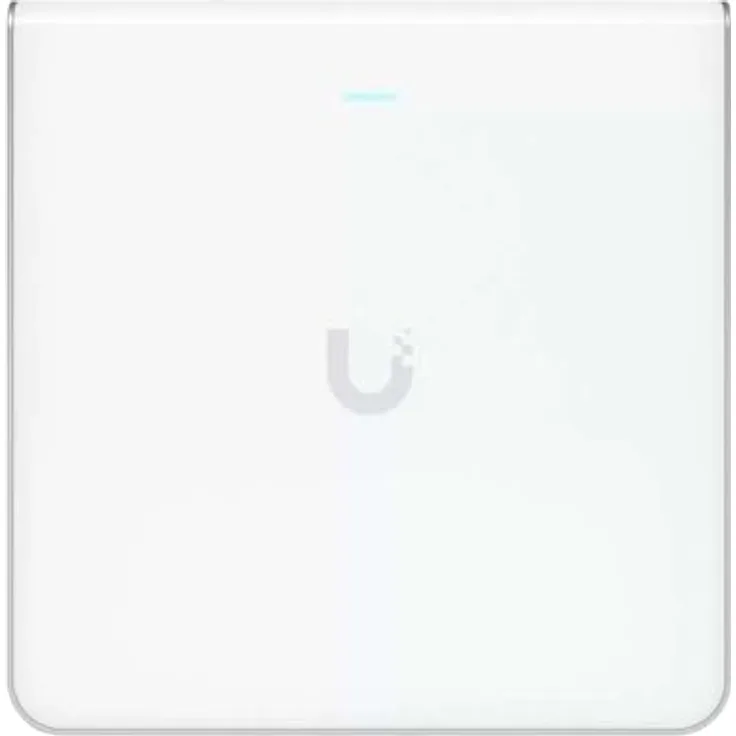 Ubiquiti UniFi U6-Enterprise-IW, Access-Point Wi-Fi 6E, 2.4 GHz, 5 GHz, 6 GHz, 4 Ethernet-Anschlüsse, Unterputzmontage, Weiß