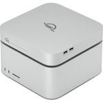OWC StudioStack Thunderbolt™ 5 Gehäuse, erweiterbar bis 32 TB, 6302 MB/s, drei Thunderbolt 5- und USB-A-Ports, luftfahrtgeeignetes Aluminium
