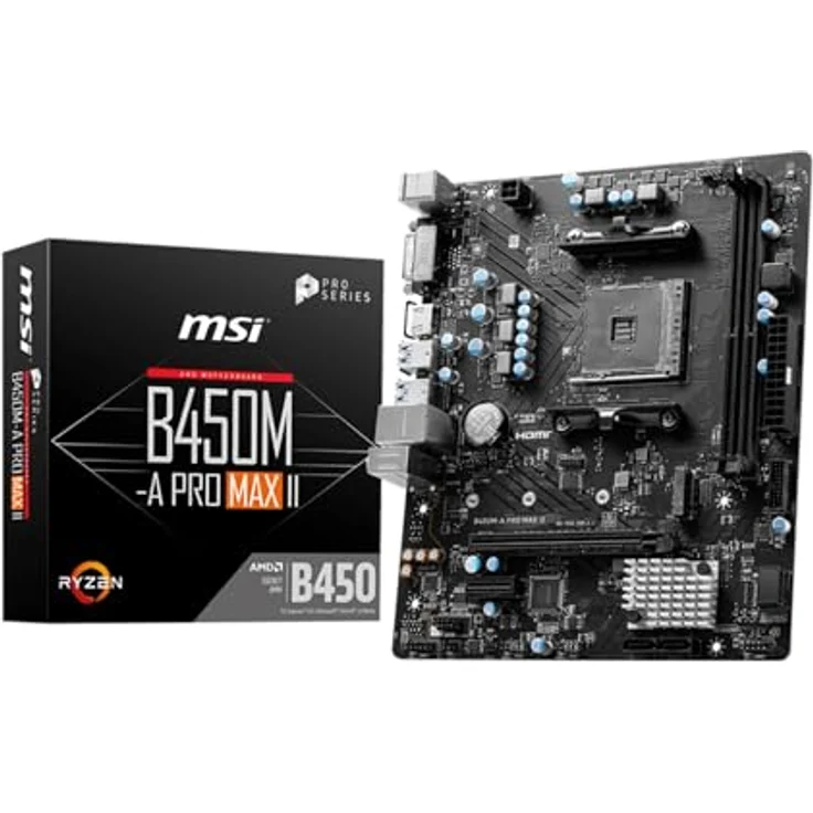 MSI B450M-A Pro Max II ATX – Bild 1