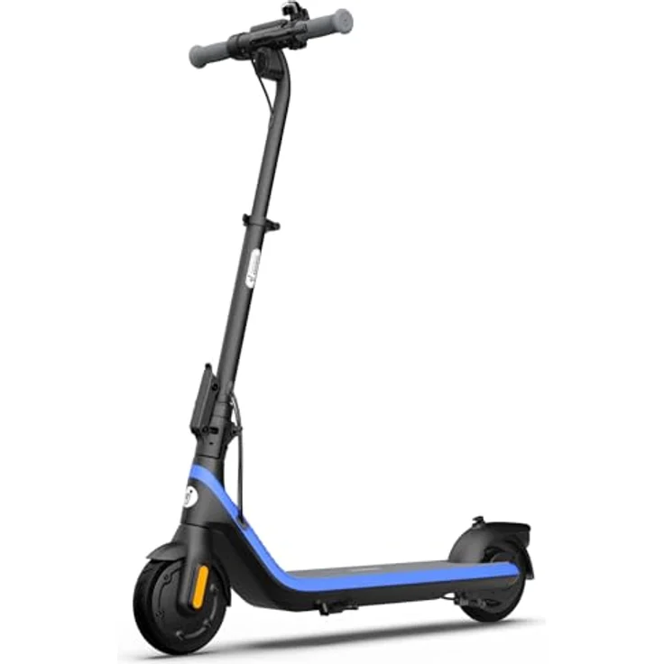 Segway-Ninebot Elektrischer KickScooter C2 Pro E für Kinder und Jugendliche, 3 Fahrmodi, 16 km/h, 17 km Reichweite, Stimmungslicht, Bluetooth, blau – Bild 1