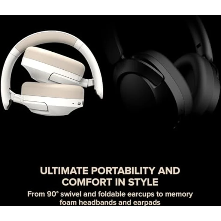 Creative Zen Hybrid 2 (weiß, Bluetooth, USB-C, ANC) Kopfhörer aus Weiss – Bild 6