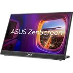ASUS ZenScreen MB16QHG, 15,6 Zoll tragbarer USB Monitor, WQXGA 2560x1600, Typ-C, HDMI, Autorotation, leichtes Design, Kickstand, Stativ Sockel, IPS Panel, DisplayHDR 400, 120Hz, entspiegelt, Schwarz