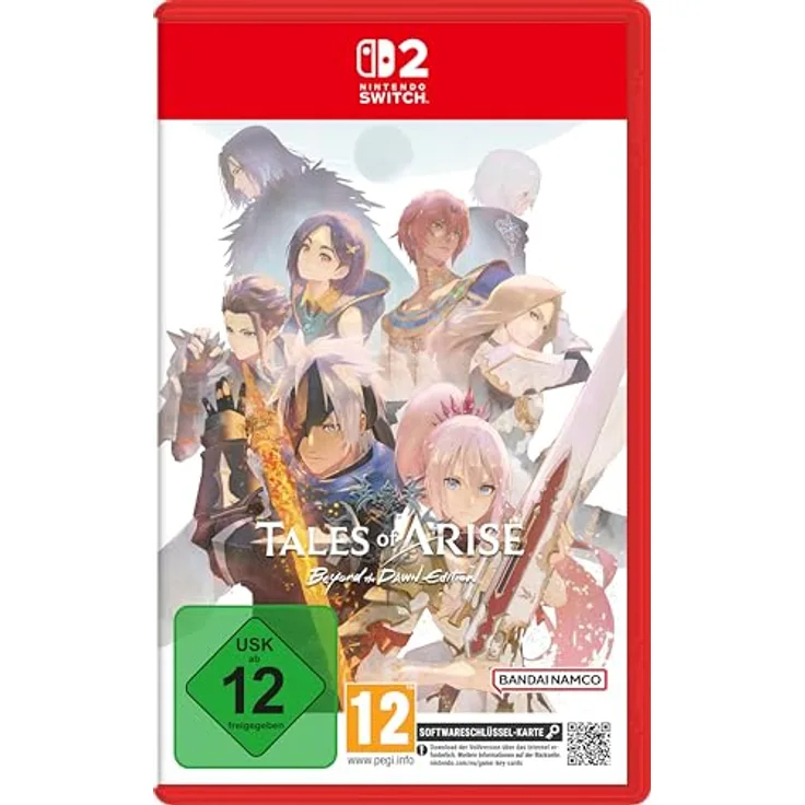 Bandai Namco Tales of Arise – Beyond the Dawn Edition, Nintendo Switch 2 JRPG mit intuitivem Kampfsystem und fesselnder Geschichte