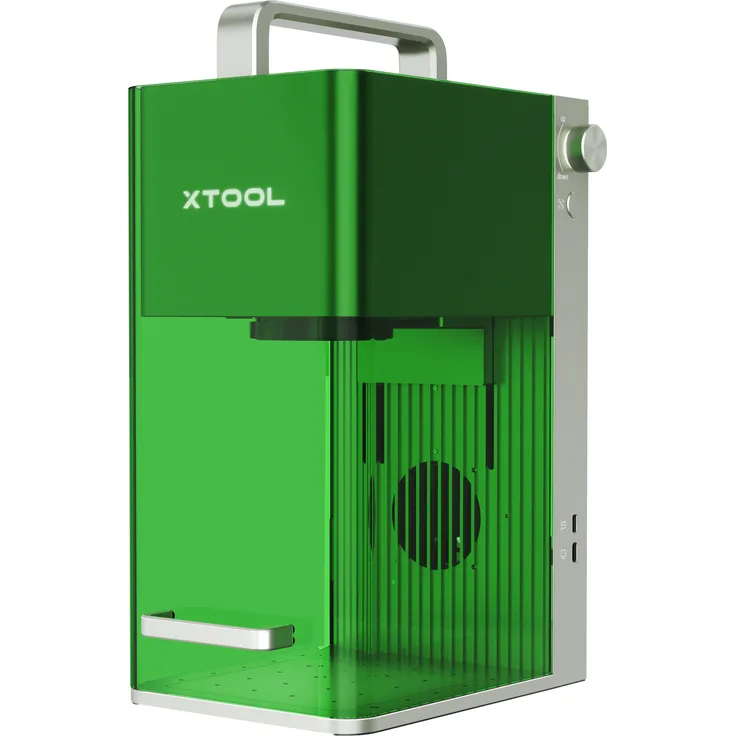 xTool S1 20W Laser Graviermaschine Basic Kit, Geschlossene Sicherheit Laser Cutter, Pin Punkt Positionierung, Autofokus, 600mm/s