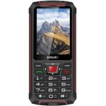 Evolveo Strongphone W4 DualSIM Black/Red (SGM SGP-W4-BR), Smartphone mit 2 MP Rückkamera