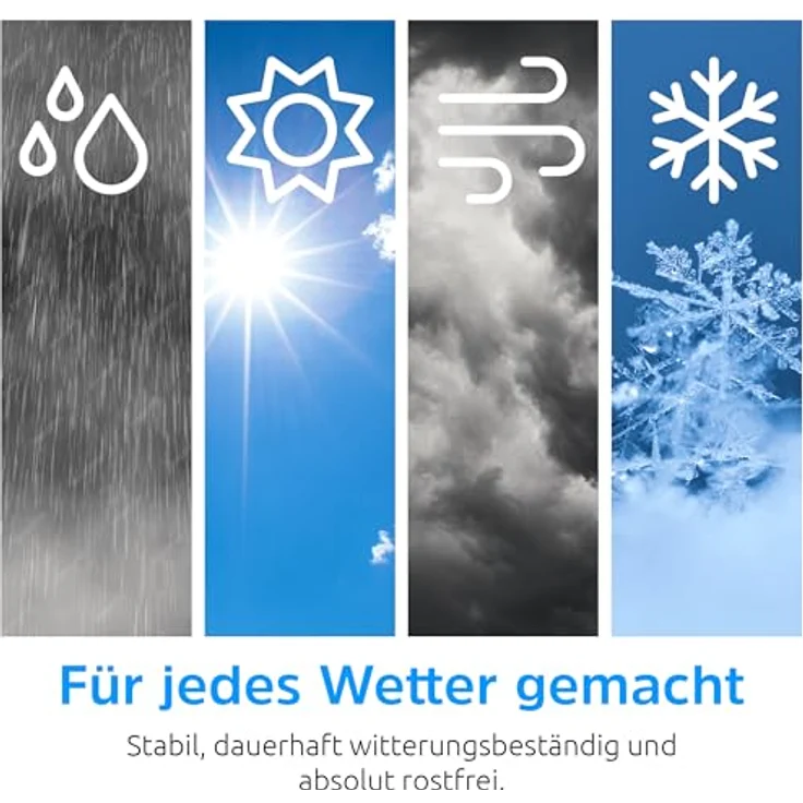 TechniSat SATMAN 65 PLUS - Satellitenschüssel für 2 Teilnehmer (65 cm Sat Spiegel mit Masthalterung und 40mm Universal-Twin-LNB) polarweiß – Bild 5