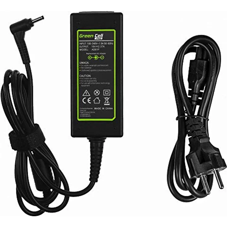 Green Cell GC-AD61P, Notebook-Netzteil 45 W, 19 V, 2.37 A, geeignet für Asus und Acer – Bild 3