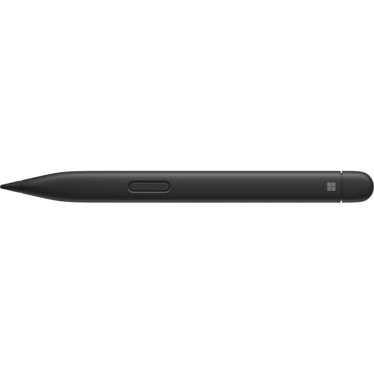 Microsoft Surface Slim Pen 2, Eingabestift in Schwarz, Modell RA10105BL mit präziser Steuerung und Speichermöglichkeit