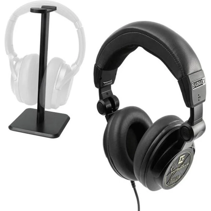 Ultrasone Signature Fusion, professioneller Studio-Kopfhörer mit S-Logic Technologie und Tischstativ