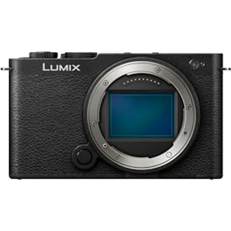 Panasonic Lumix DC-S9E-K Vollformat Kamera, Open Gate Vlogging, 24,2 MP, 6K/4K, 779-Punkt-PDAF, LUT, Bildstabilisierung, 180°-Flexibler-Monitor, 5 GHz WLAN, Schwarz