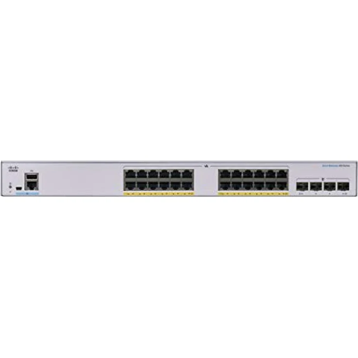 Cisco Business CBS350-24P-4X Managed Switch | 24 GE-Ports | PoE | 4 x 10G-SFP+ | Begrenzter Lebenszeitschutz (CBS350-24P-4X) – Bild 2