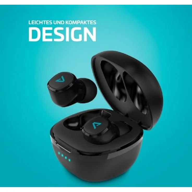 LAMAX LAMAX Dots2 Play Bluetooth-Kopfhörer mit Bluetooth 5.1 und 7 Stunden Wiedergabe, schwarz – Bild 4