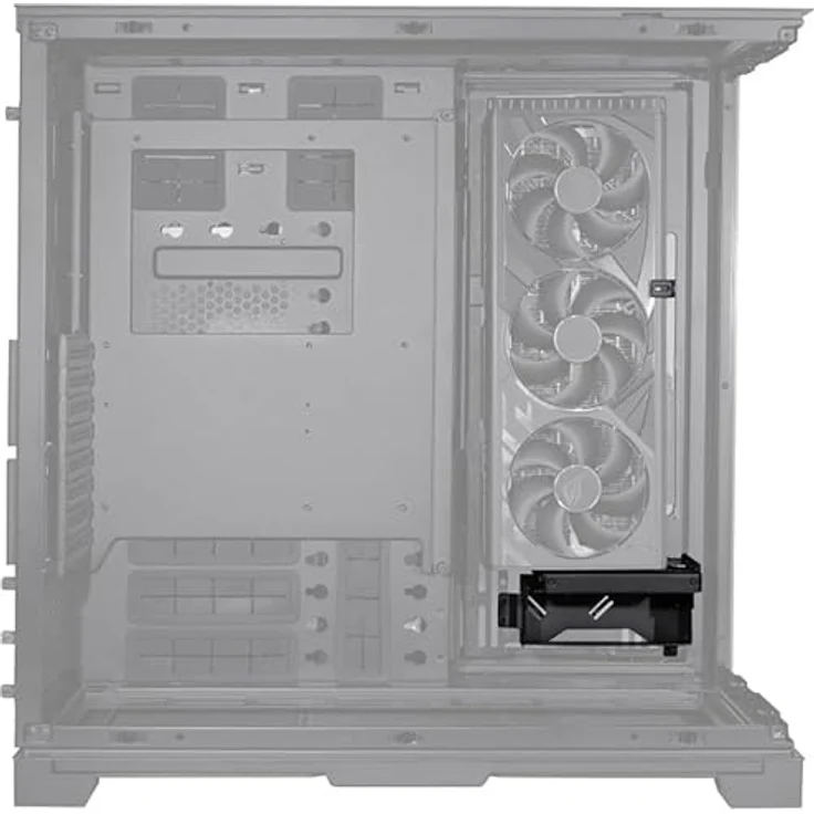 Lian Li O11DEXL-1W GPU-Halterung, vertikale Montagehalterung, für das O11D EVO XL, Weiß – Bild 2