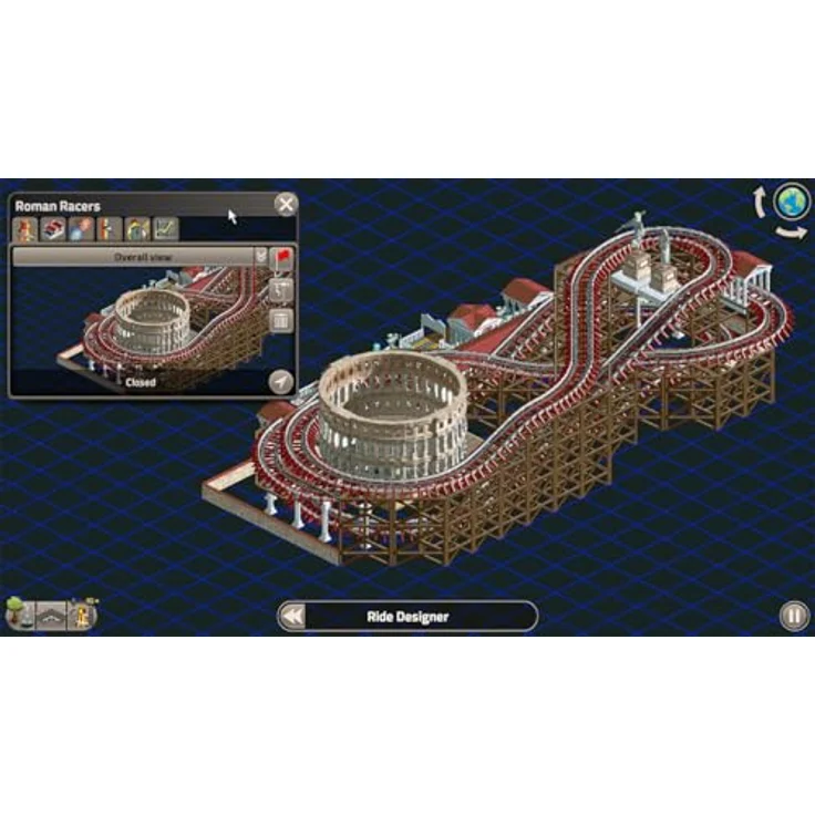 Atari RollerCoaster Tycoon Classic - Switch, Achterbahnbau und Parkmanagement in einem Spiel – Bild 3