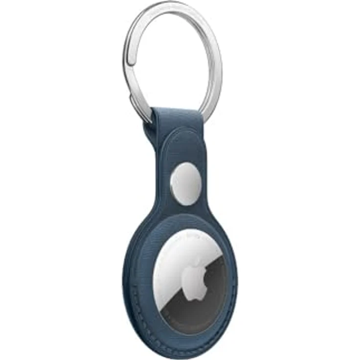 Apple AirTag Feingewebe Schlüsselanhänger – Pazifikblau ​​​​​​​ – Bild 3
