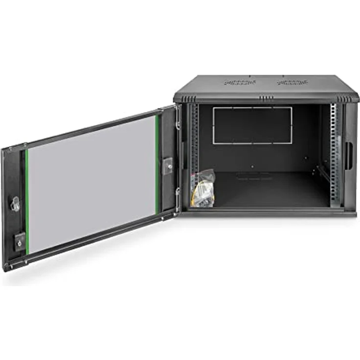 DIGITUS dn1909uecn Schrank mit 9-Zoll Wand für Netze, Schwarz – Bild 2