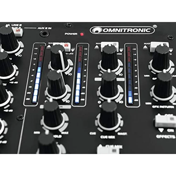 OMNITRONIC CM-5300, Club Mixer mit vielseitigen Anschlussmöglichkeiten und robustem Design – Bild 4